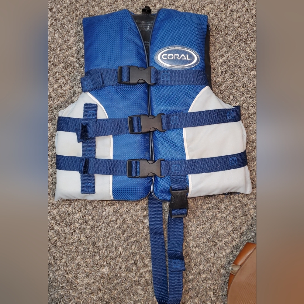 Childrens Coral Life Vest